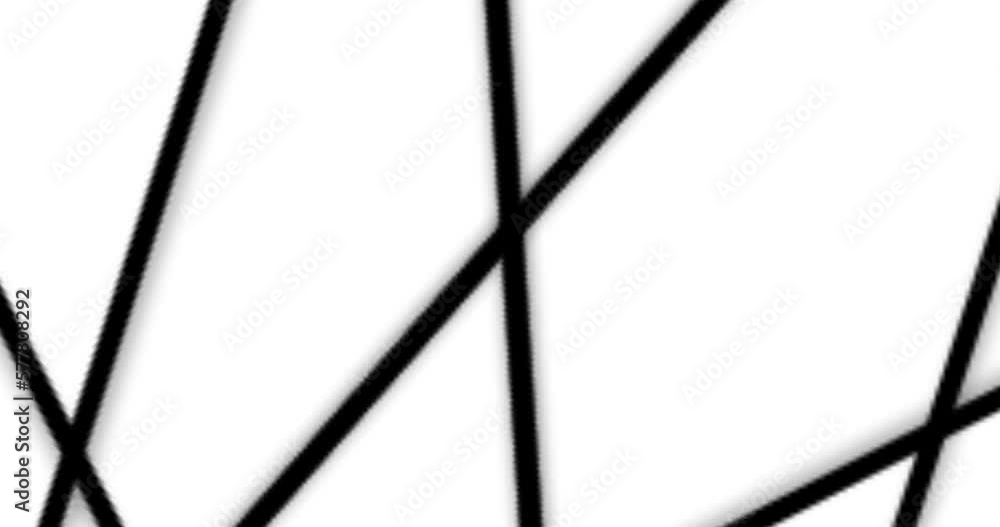 Animation with moving lines and circle shapes linked together on white background. Abstract motion design background. 4k resolution geometric animation Animation with moving lines and circle shapes linked together on white background. Abstract motion design background. 4k resolution geometric animation