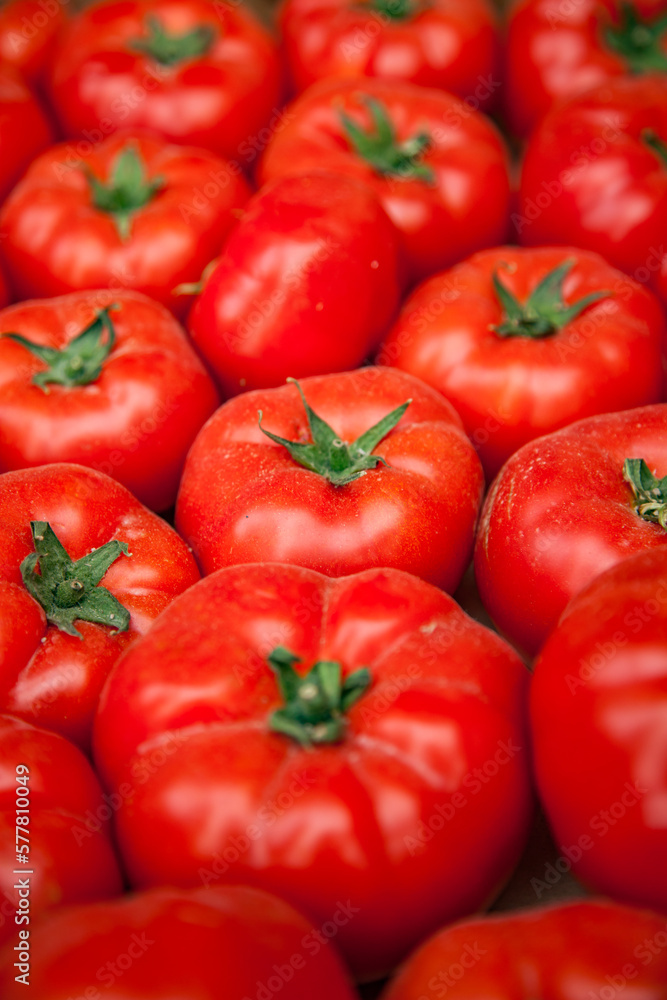 Blurred picture for background. Fresh vegetables. Red tomatoes. Blurred picture for background. Fresh vegetables. Red tomatoes.