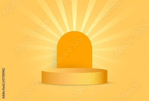 3d background product display podium 