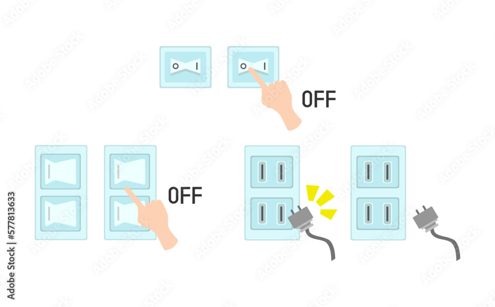 節電のイラスト 節電のイラスト