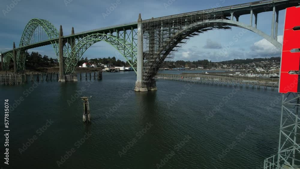 Bridge Yaquina Bay Newport Oregon Maintenance Video Drone Aerial 008 Bridge Yaquina Bay Newport Oregon Maintenance Video Drone Aerial 008