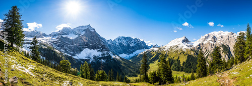 Fotografia landscape at the Risstal Valley in Austria