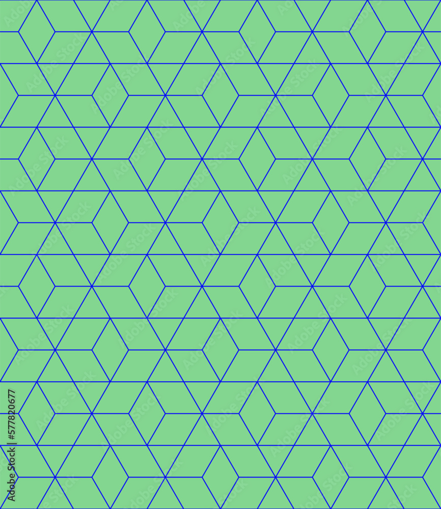 Seamless thin linear grid pattern. Abstract geometric rhombus background. Stylish fractal texture.