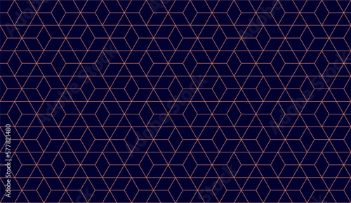 Seamless thin linear grid pattern. Abstract geometric rhombus background. Stylish fractal texture.