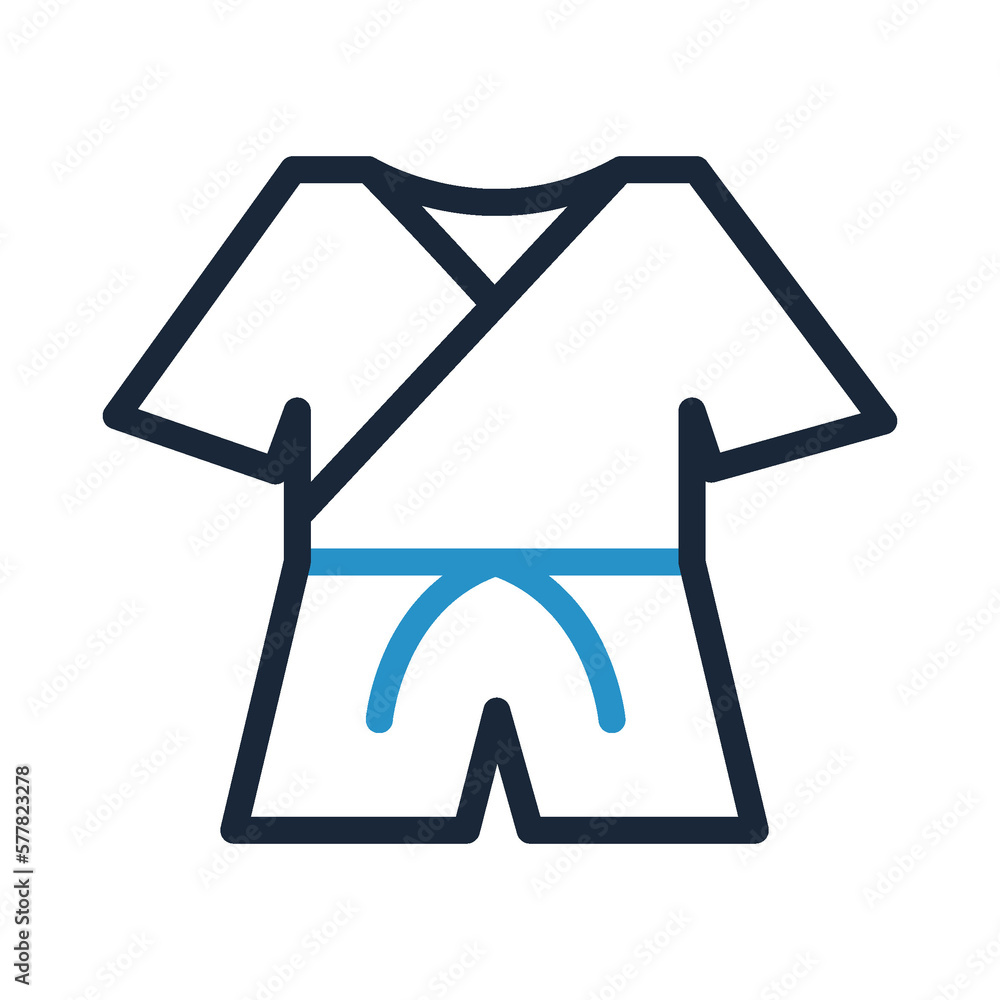 Karate suit icon PNG image with transparent background Karate suit icon PNG image with transparent background
