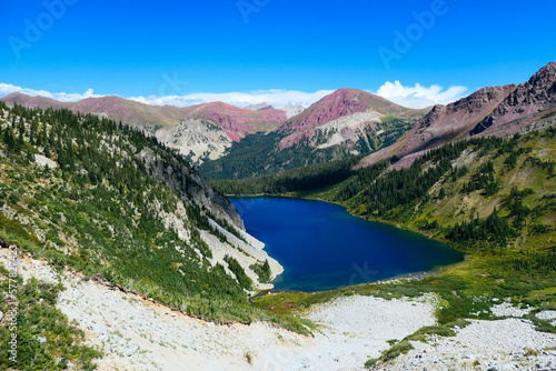 lake in the mountains