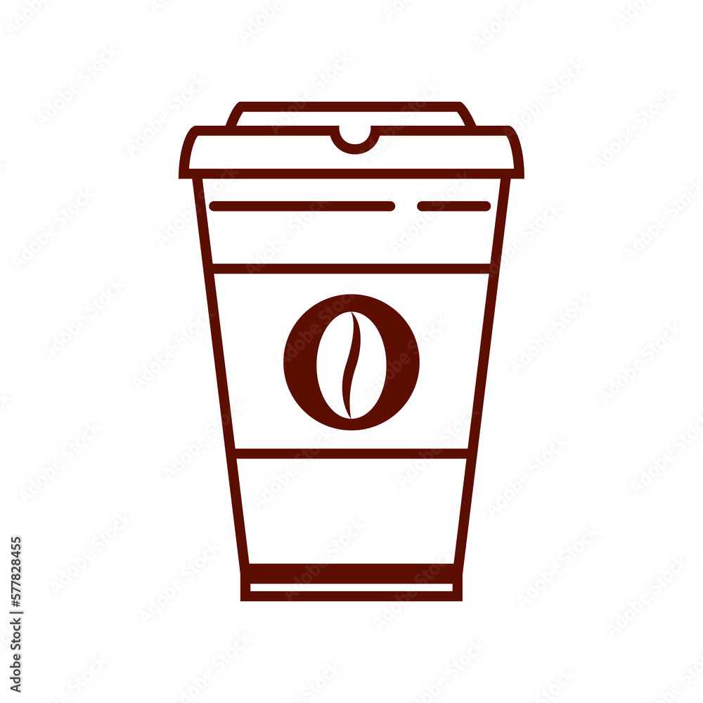 Takeaway coffee cups PNG image icon with transparent background Takeaway coffee cups PNG image icon with transparent background