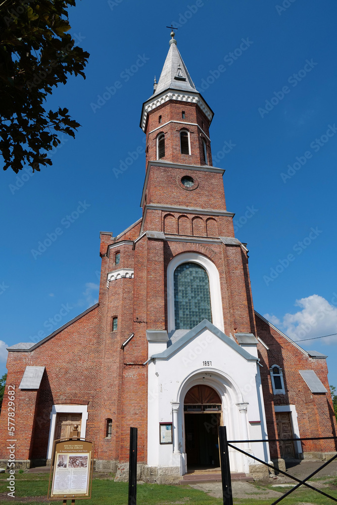 Saint Ignatius Loyola Roman catholic church in Kolomyia, western Ukraine