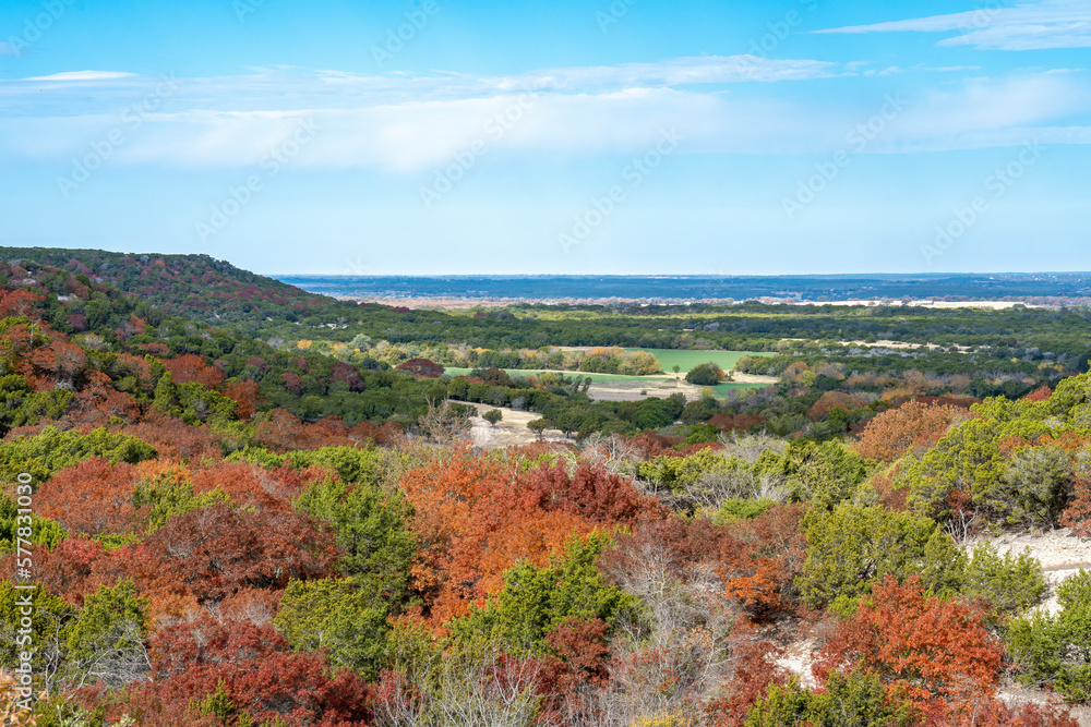 Autumn on the Pedernales River