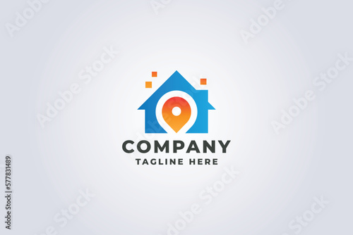 Home Location Logo Pro Template
