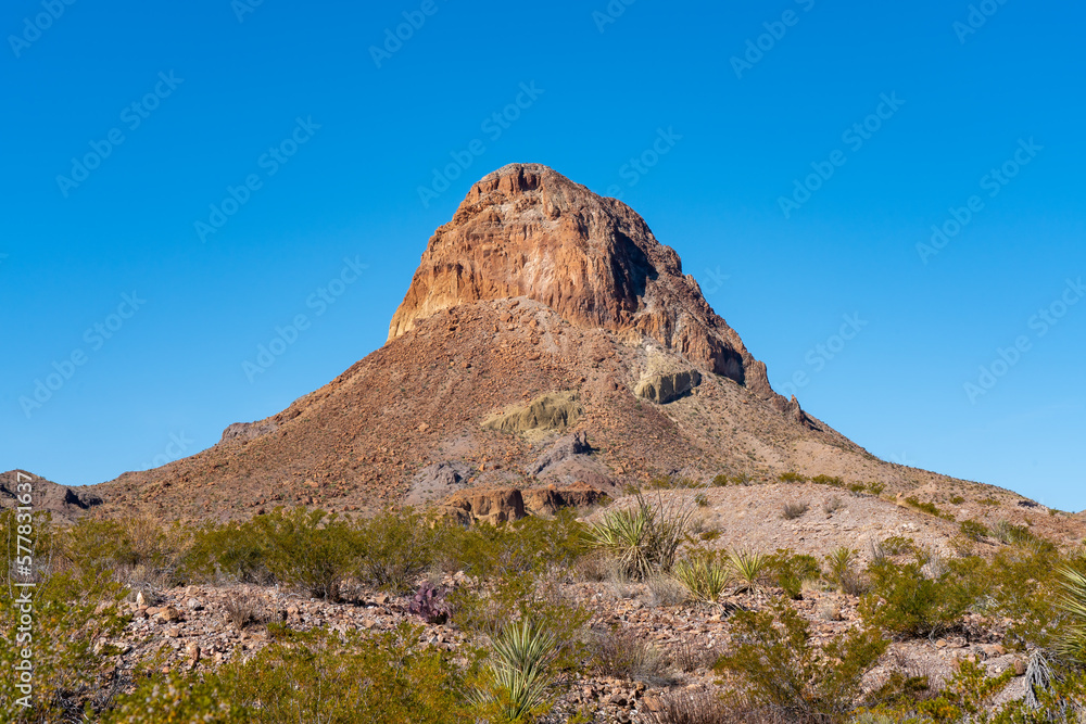 Fototapeta premium Cerro Castellan, Big Bend National Park
