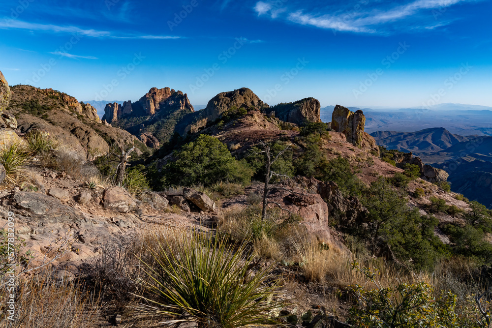 View from Lost Mine Trail, Big Bend National Park View from Lost Mine Trail, Big Bend National Park