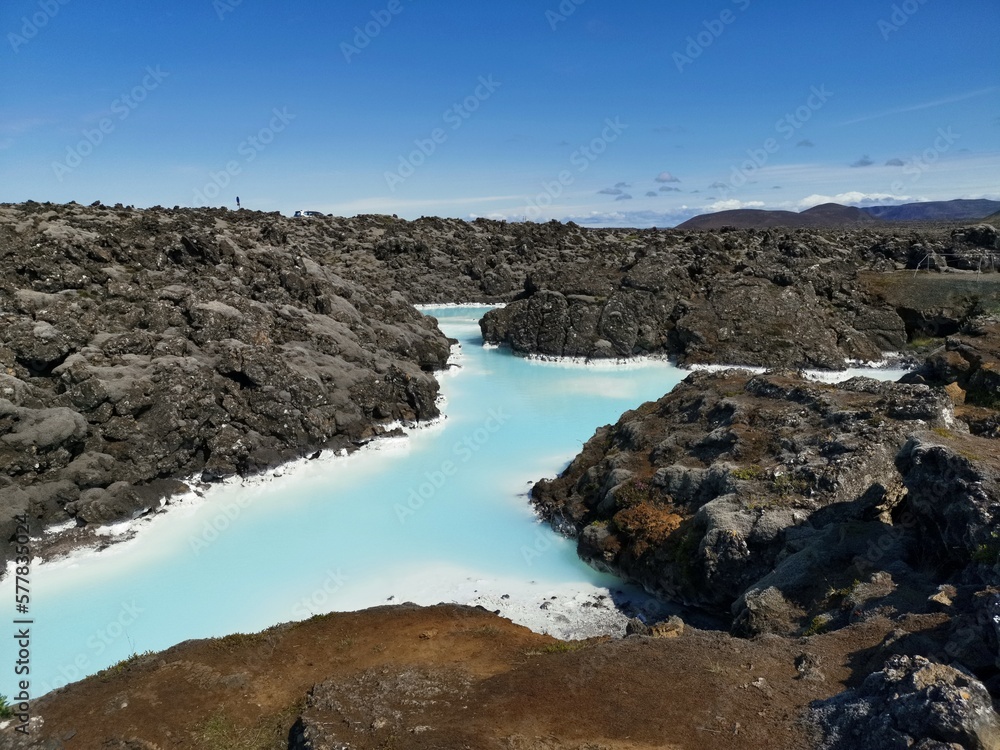 Blue Lagoon, geothermal spa in Iceland