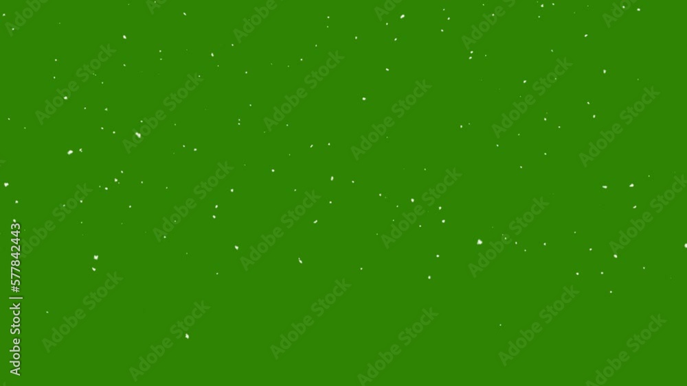 snow falling on green screen snow falling on green screen