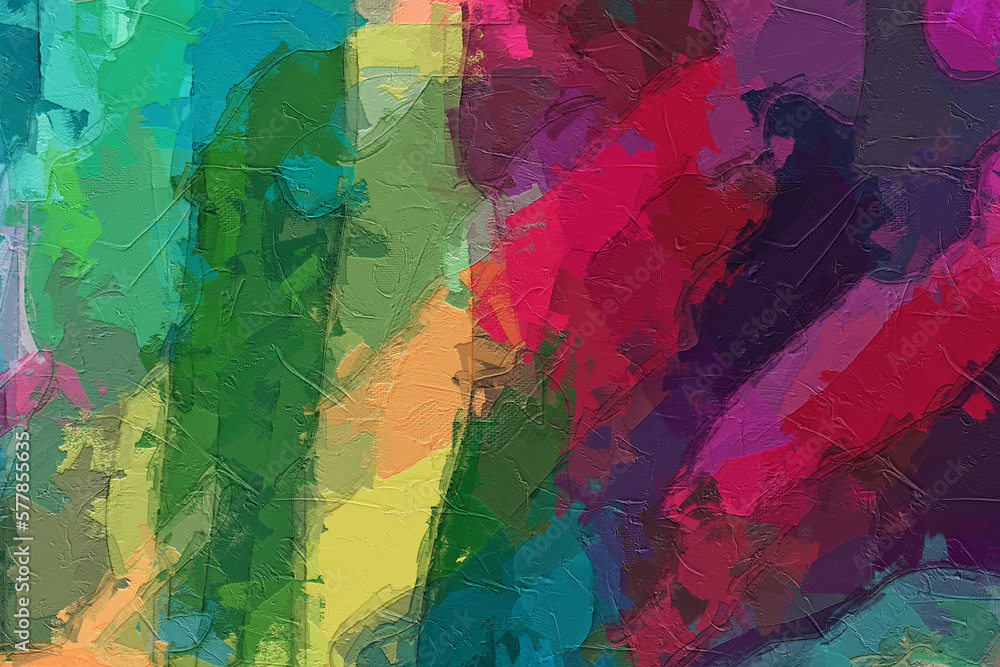 Fototapeta premium Beautiful colorful abstract geometric texture