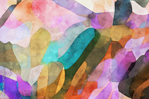Beautiful colorful abstract geometric texture
