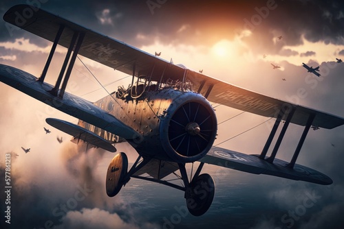  Aerial War Machines of the First World War Generative AI
 photo