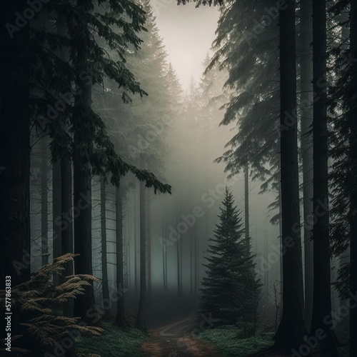 Forest In The Mist