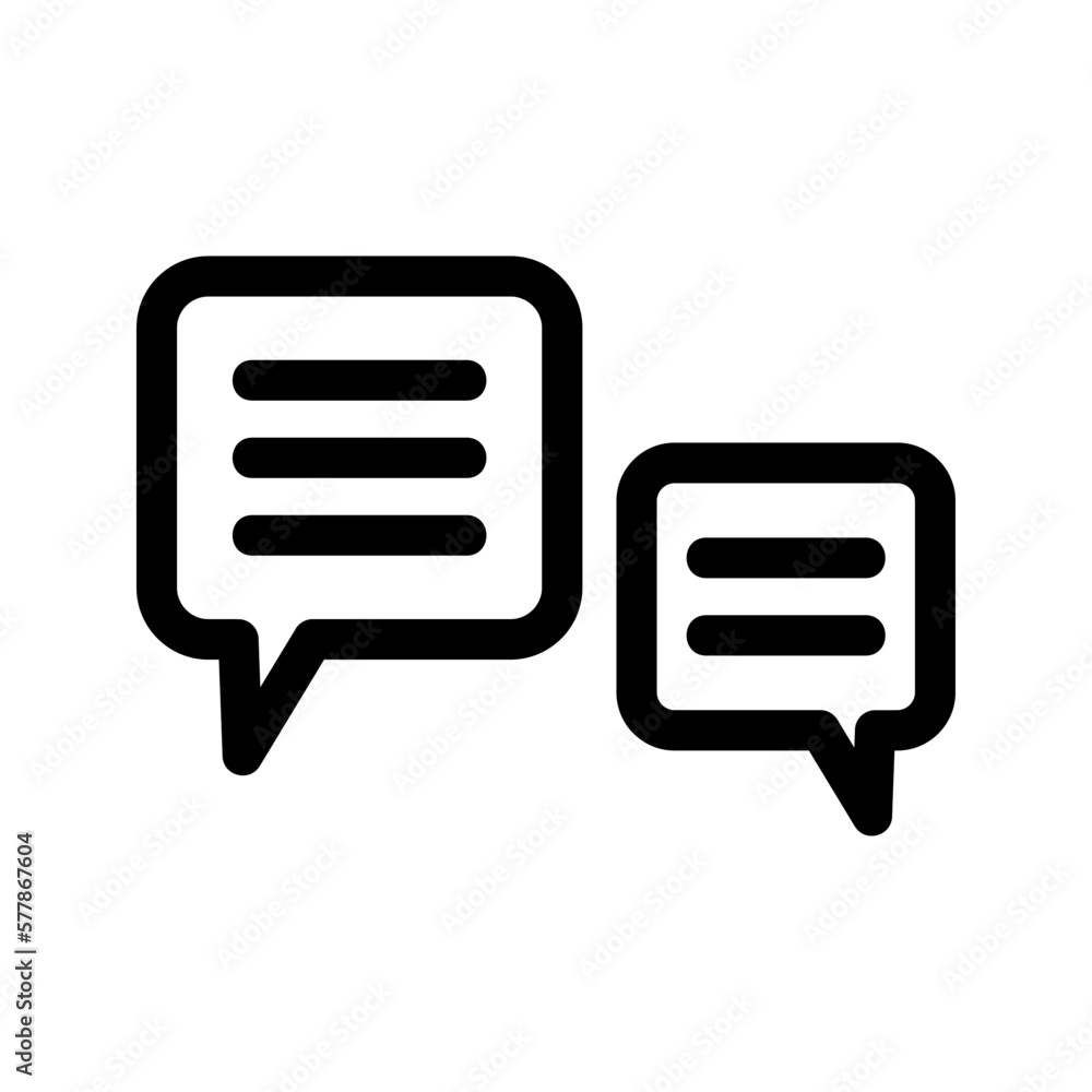 conversation icon or logo isolated sign symbol vector illustration - high quality black style vector icons
conversation icon or logo isolated sign symbol vector illustration - high quality black style vector icons