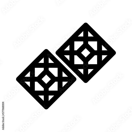 diamond icon or logo isolated sign symbol vector illustration - high quality black style vector icons
