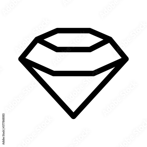 diamond icon or logo isolated sign symbol vector illustration - high quality black style vector icons
