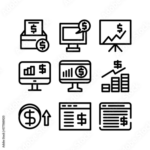 earnings icon or logo isolated sign symbol vector illustration - high quality black style vector icons
