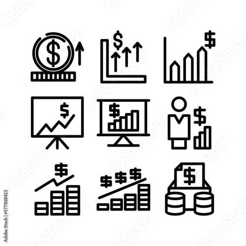 earnings icon or logo isolated sign symbol vector illustration - high quality black style vector icons
