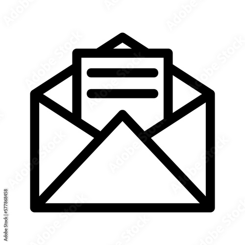 email icon or logo isolated sign symbol vector illustration - high quality black style vector icons
