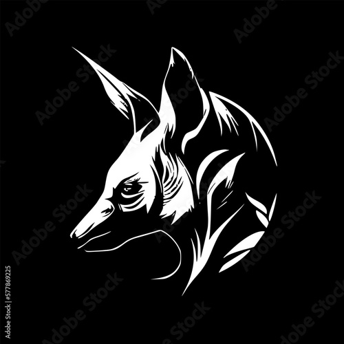 Armadillo - Minimalist and Flat Logo - Vector illustration