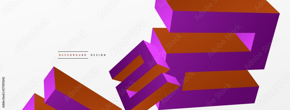 3d line geometric creative abstract background. Trendy techno business template for wallpaper, banner, background or landing 3d line geometric creative abstract background. Trendy techno business template for wallpaper, banner, background or landing