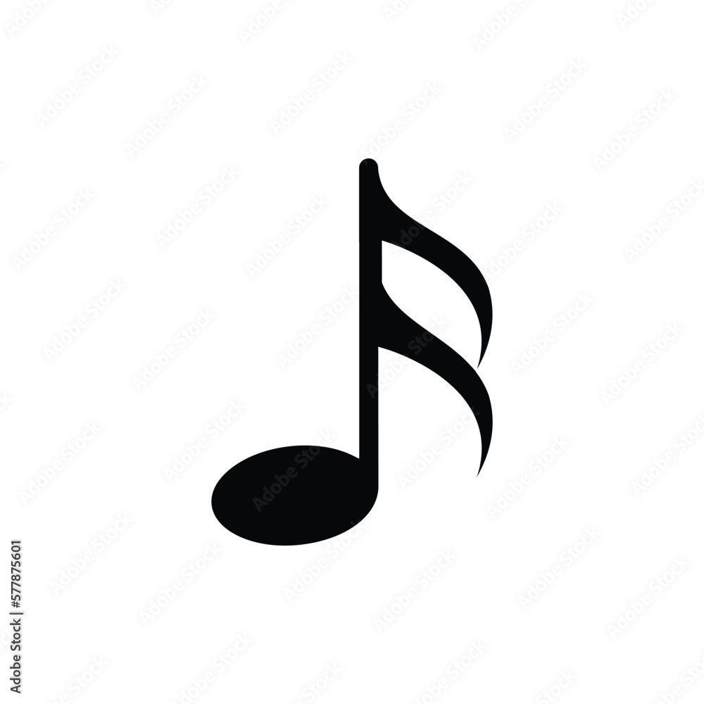 musical notes, icon, vector, template, illustration, design, collection,flat, style musical notes, icon, vector, template, illustration, design, collection,flat, style