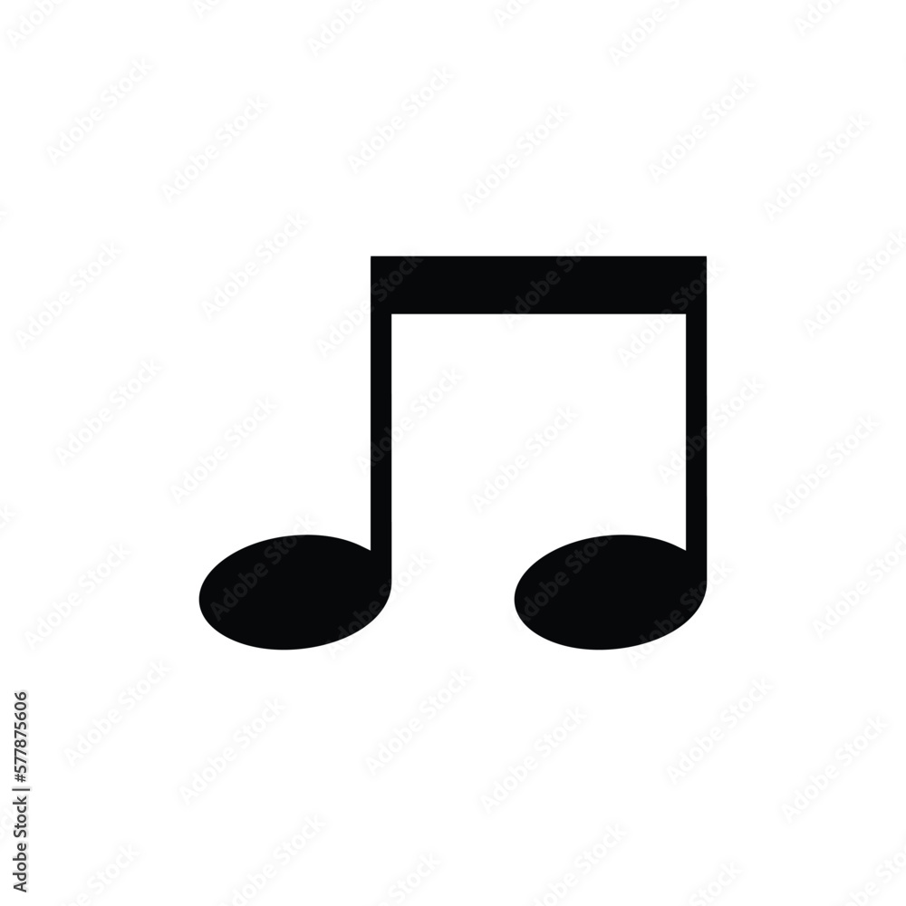musical notes, icon, vector, template, illustration, design, collection,flat, style musical notes, icon, vector, template, illustration, design, collection,flat, style