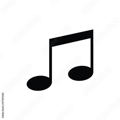 musical notes, icon, vector, template, illustration, design, collection,flat, style