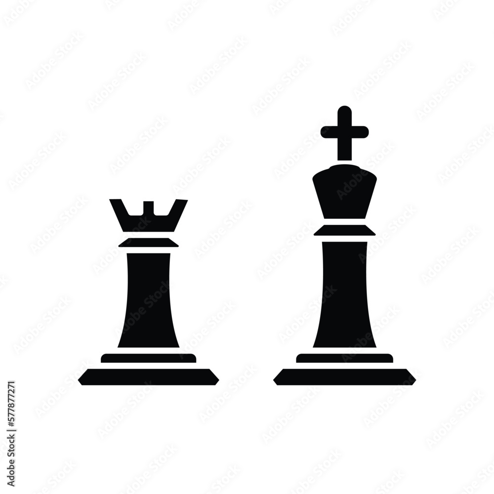 chess, icon, vector, template, illustration, design, collection,flat, style chess, icon, vector, template, illustration, design, collection,flat, style