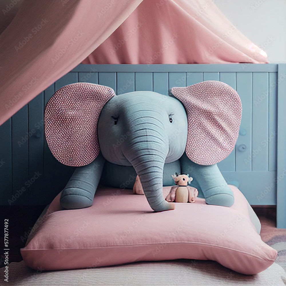 Cute elefante - obrazy, fototapety, plakaty 