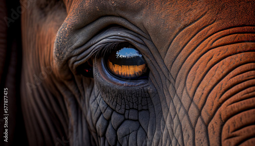Elefante ocupado triste © Paula
