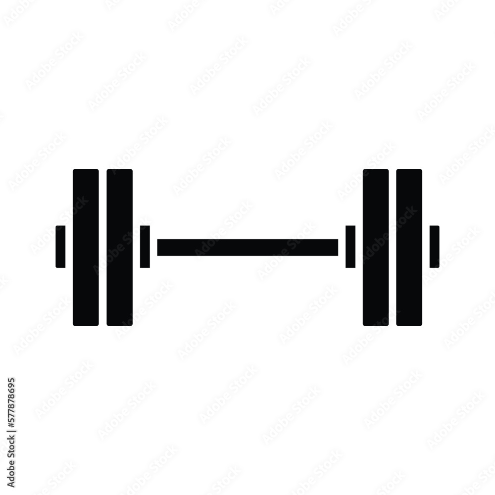 barbell, icon, vector, template, illustration, design, collection,flat, style barbell, icon, vector, template, illustration, design, collection,flat, style