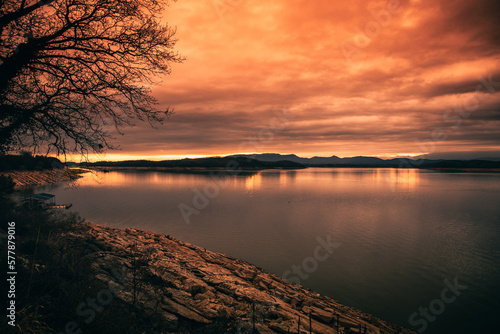 Sunset  at Douglas Lake, TN photo