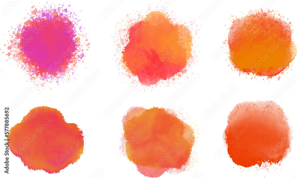 colourful watercolour splatter design colourful watercolour splatter design
