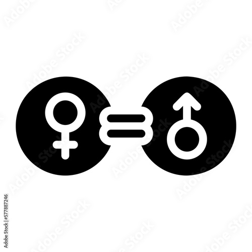 equality glyph icon