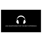 Headphones experience intro symbol design