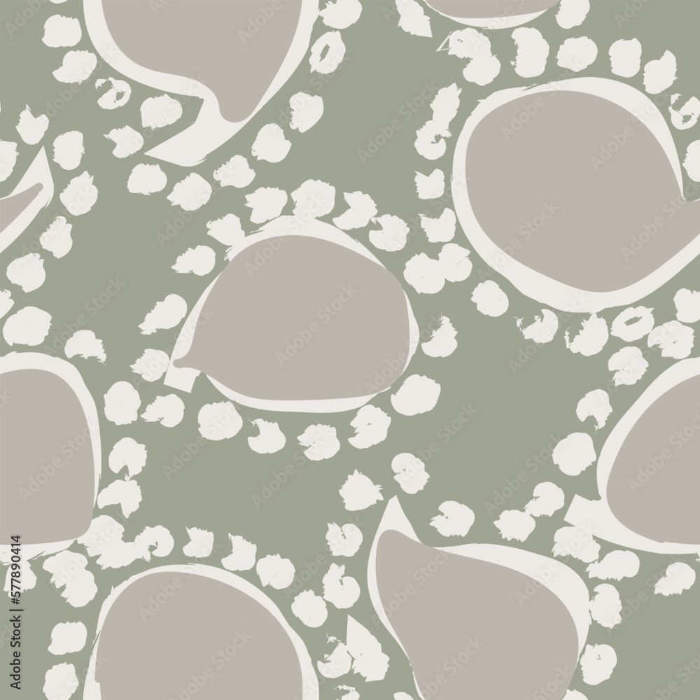 Paisley abstract Seamless Pattern Design