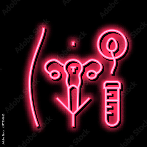 artificial insemination color icon vector illustration sign