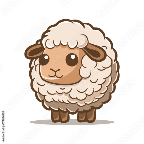 sheep cartoon cute