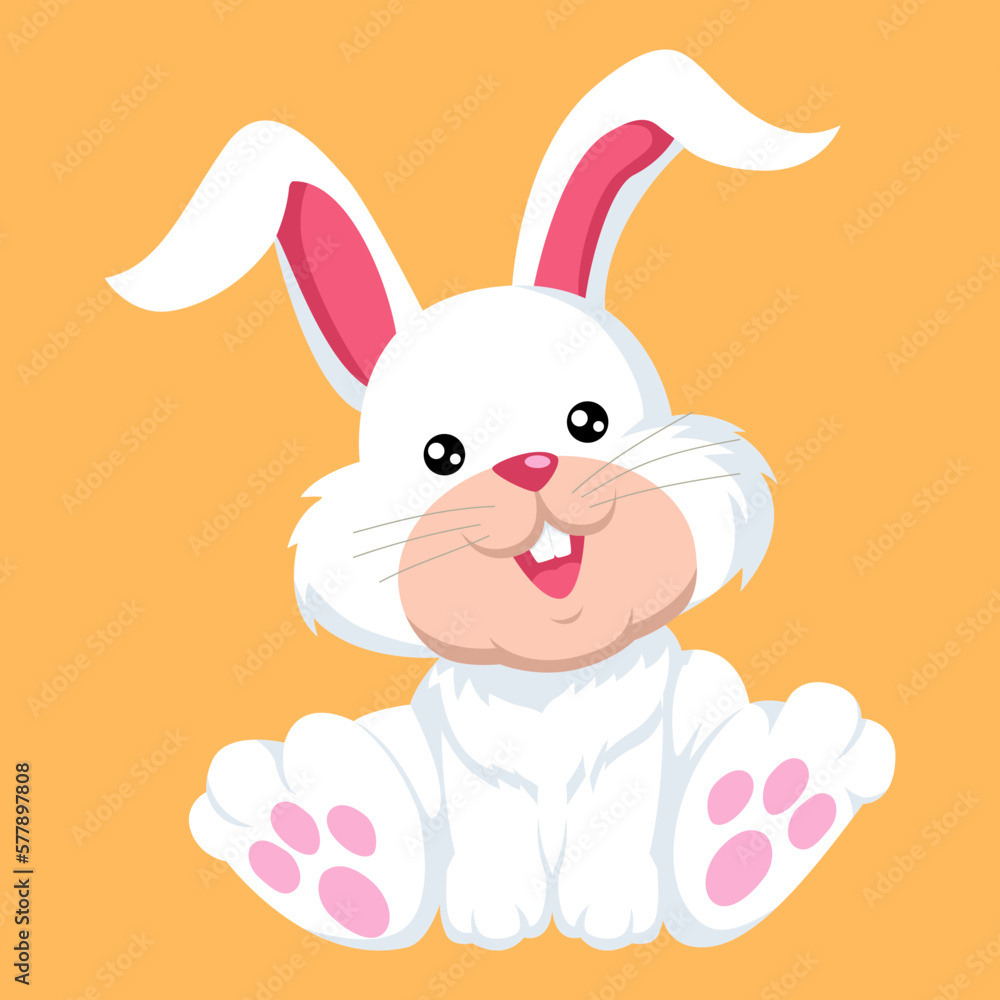 Cute bunny cartoon Cute bunny cartoon