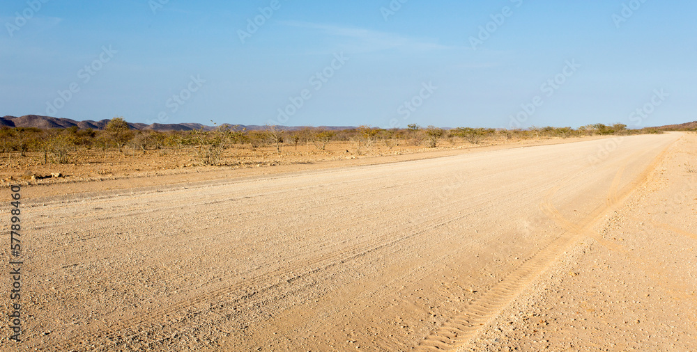 View of a desert landscape View of a desert landscape