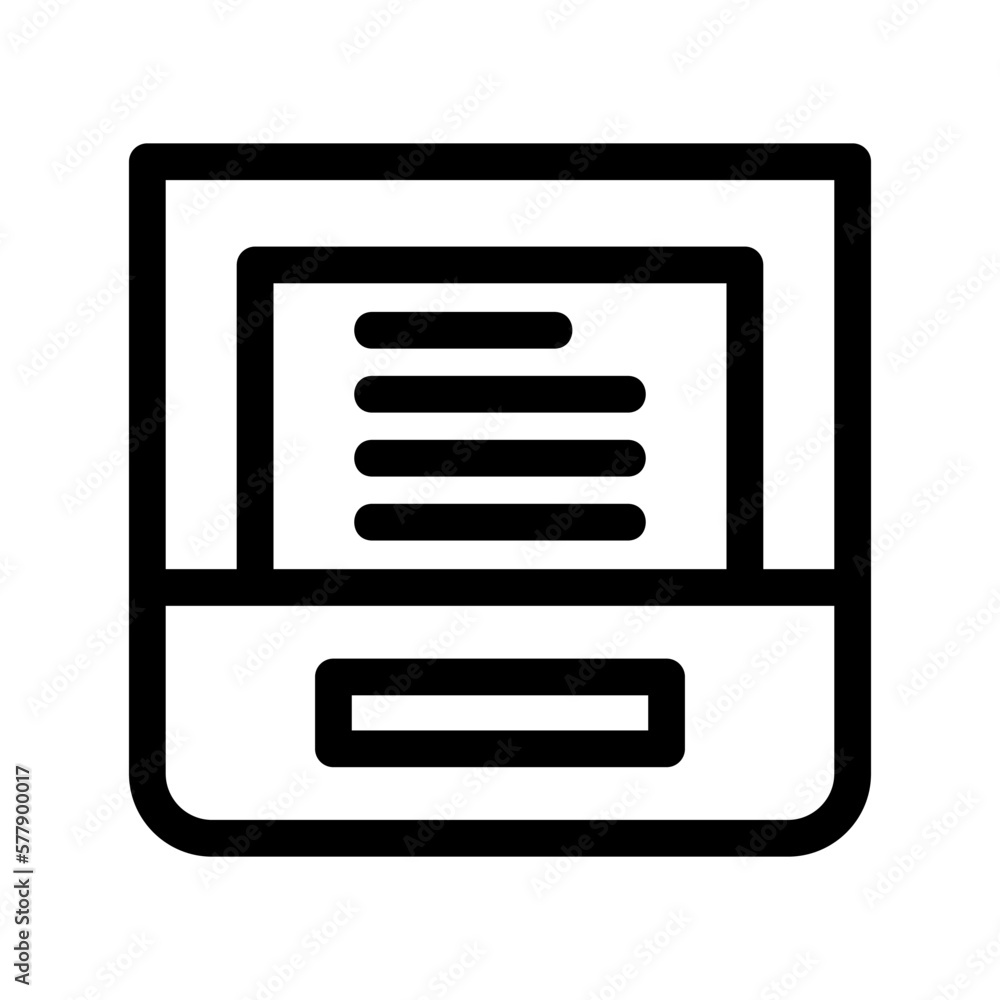 archive icon or logo isolated sign symbol vector illustration - high quality black style vector icons
