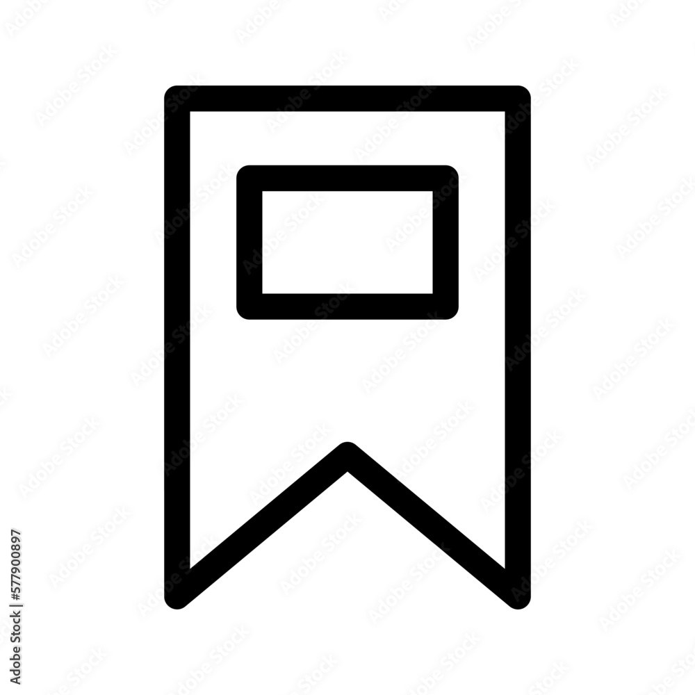 bookmark icon or logo isolated sign symbol vector illustration - high quality black style vector icons
