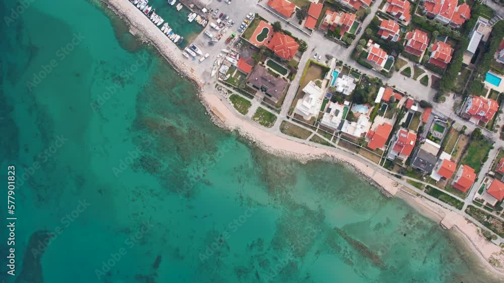 Ilıca Beach Drone Photo, Aegean Region Cesme, Izmir Turkey Ilıca Beach Drone Photo, Aegean Region Cesme, Izmir Turkey