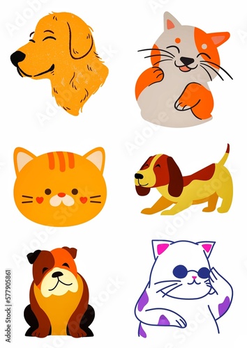 Collection of animals vector illustration design  for your use. 